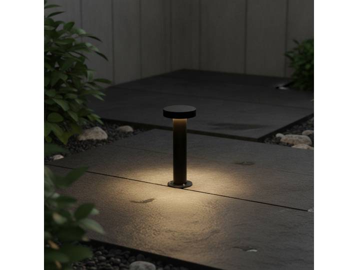Desing tuinlamp Gong zwart 30cm - 2700K Lyora - 120823
