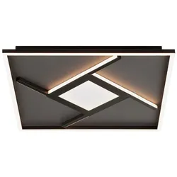 Brilliant LED-Deckenleuchte Hardy Alu, Eisen, Stahl & Metall