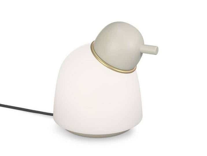 Bird Tischleuchte H21,5 Sand/Brass/Opal - Belid - Schlafzimmer - Metall