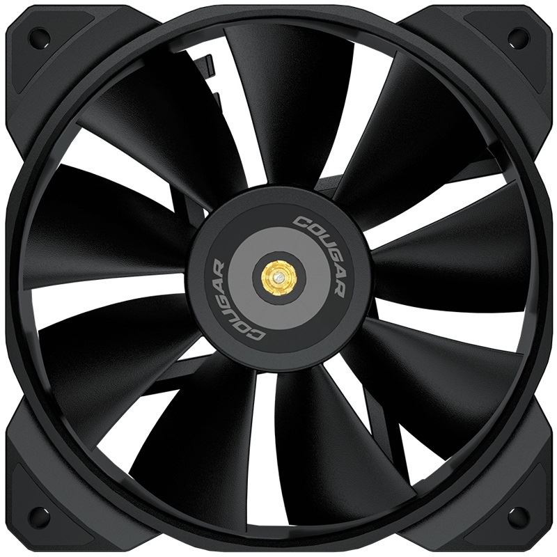120x120x25mm Cougar MHP 120, Schwarz