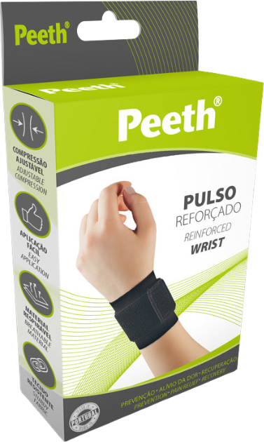 Peeth Pulso Elástico Reforçado S Preto 1 unidade