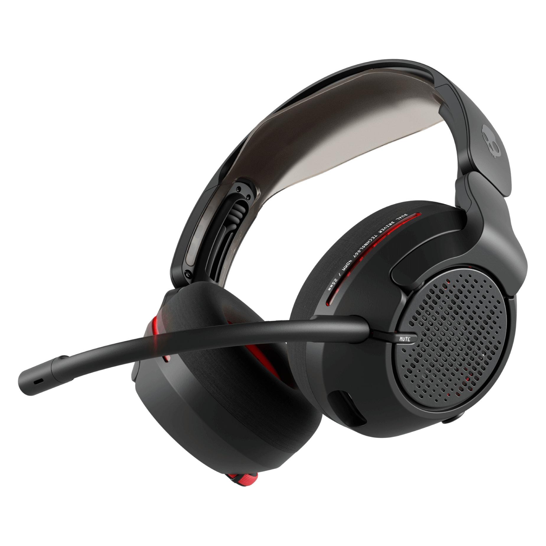 Skullcandy Crusher Plyr 720 Wireless Gaming Headphones, black (Kabelgebunden, Kabellos) (S6PCW-T963)