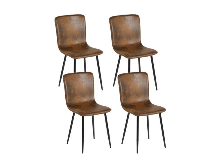 Urban Meuble Lot de 4 chaises