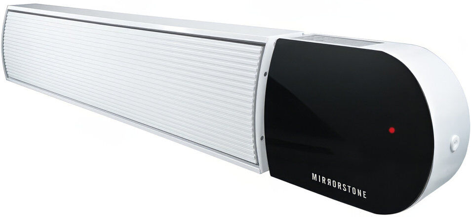 Mirrorstone Ionis Infrared Bar Heater (Non Remote) Black/White 67" H x 961" W x 150" D