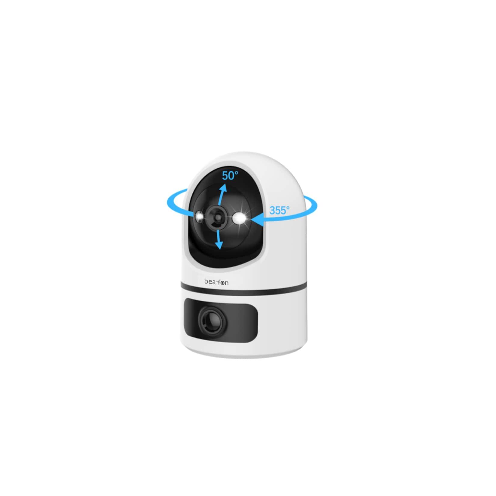 Beafon Tracer 30T Indoor, weiß (Überwachungskamera, WLAN, Bluetooth, steuerbar über Beafon Home App)