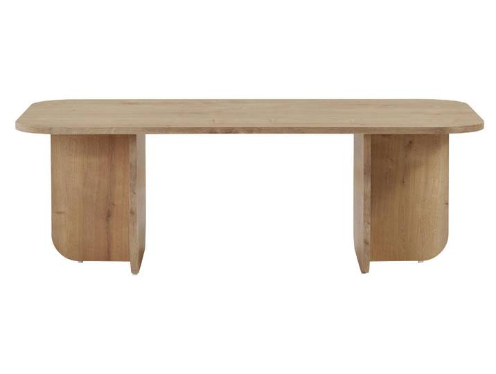 Holz-Couchtisch \ Akira\ 120 x 60 x 41 cm – Eiche \ Saphir