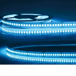 ISOLED LED Strip HEQ SKYBLUE, IP20, 240 LED/m, 24V DC, 22W/m himmelblau, dimmbar, 500cm / 1cm ISO-116310