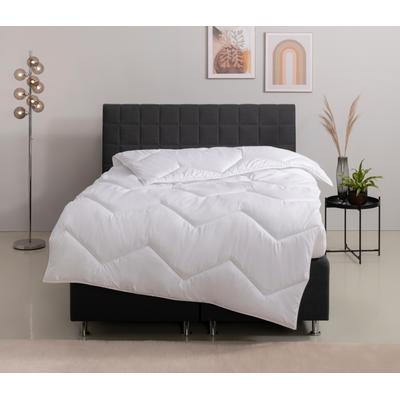 Microfaserbettdecke OTTO HOME "Sartes, Bettdecke 135x200 cm, 155x220 cm", weiß, B:135cm L:200cm, Bezug: 100% Polyester. Füllung: 100% Polyester, Bettdecken, Microfaserbettdecke, Bettdecken, Sommer, Decke, für Allergiker geeignet
