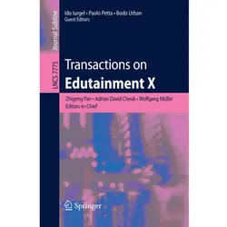 Transactions on Edutainment X, Fachbücher