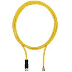 Pilz GmbH & Co. KG Kabel mit geradem Stecker M12 8-pol. 5m PSEN#540320, Elektronikkabel + Stecker, Gelb