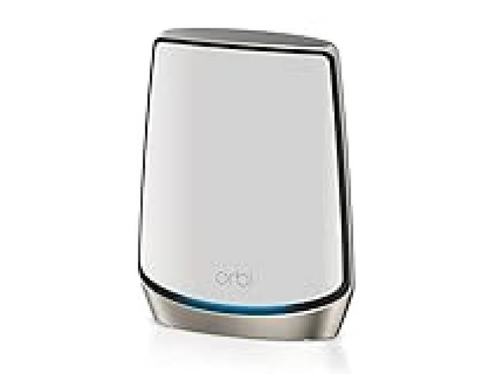 NETGEAR Système Orbi Mesh WiFi 6 Tri Band (RBK852), Pack de 2, Routeur WiFi 6 AX6000 (6 Gbit/s), Couverture WiFi Mesh Ultra Performante de 460 m², idéal Murs épais, Compatible Toutes Box