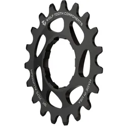Wolf Tooth Aluminium Single Speed Ritzel, 22 Z., black