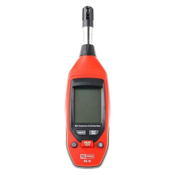 RS PRO Mini Temperature & Humidity Meter (1558900)