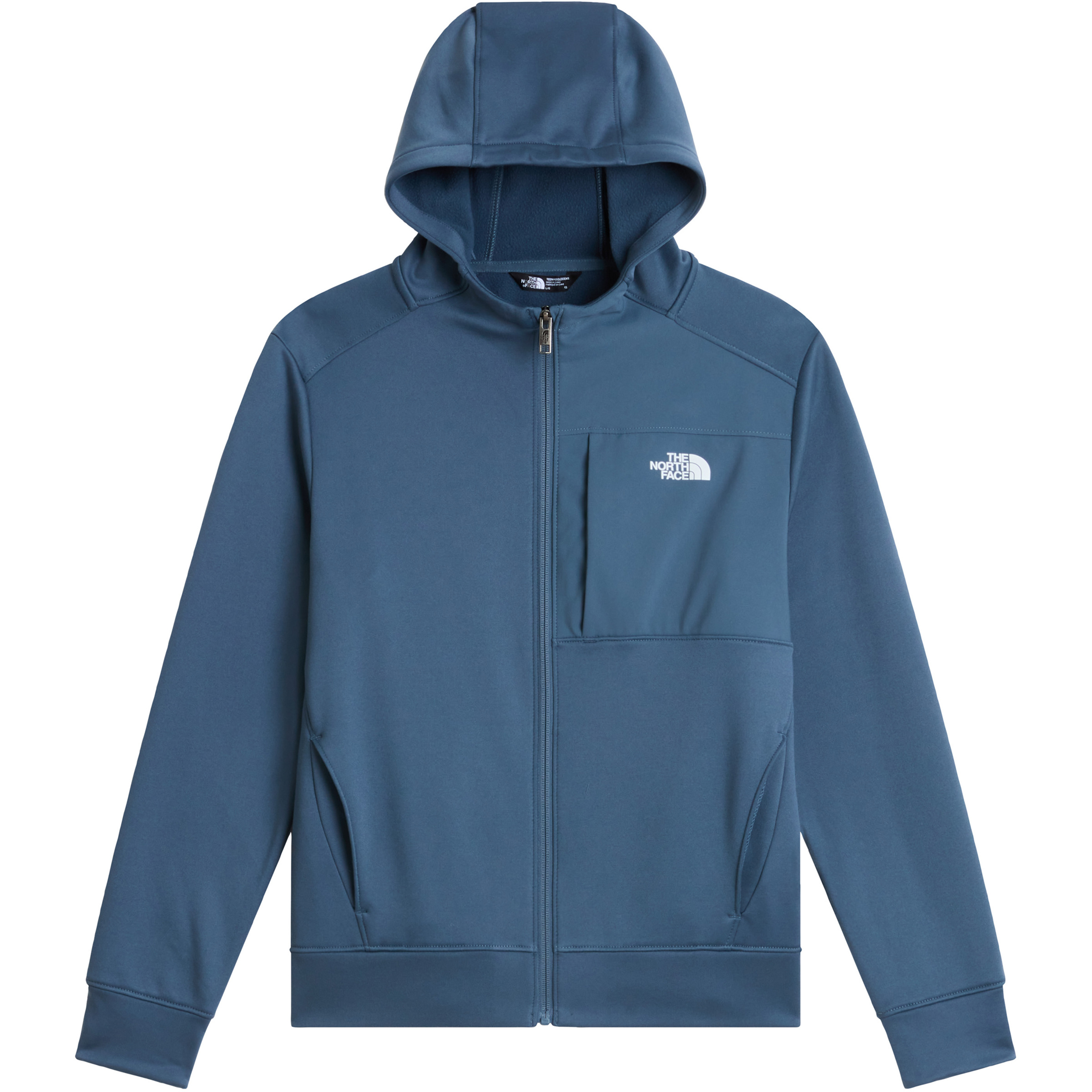 The North Face Teen Performance Fleece Kinder Fleecejacke blau Größe 124 Lifestyle Elastisch