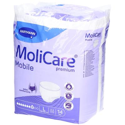 Molicare Premium Mobile 8 Tropfen Gr.L 14 St Beutel