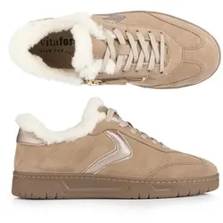 VITAFORM Damen-Sneaker Samtziegenleder Wollfutter Sohle Marla