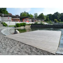Kebony Clear Terrassendielen, 22x142 mm, glatt, Kanten gerundet, mit allgemeiner bauaufsichtlicher Zulassung