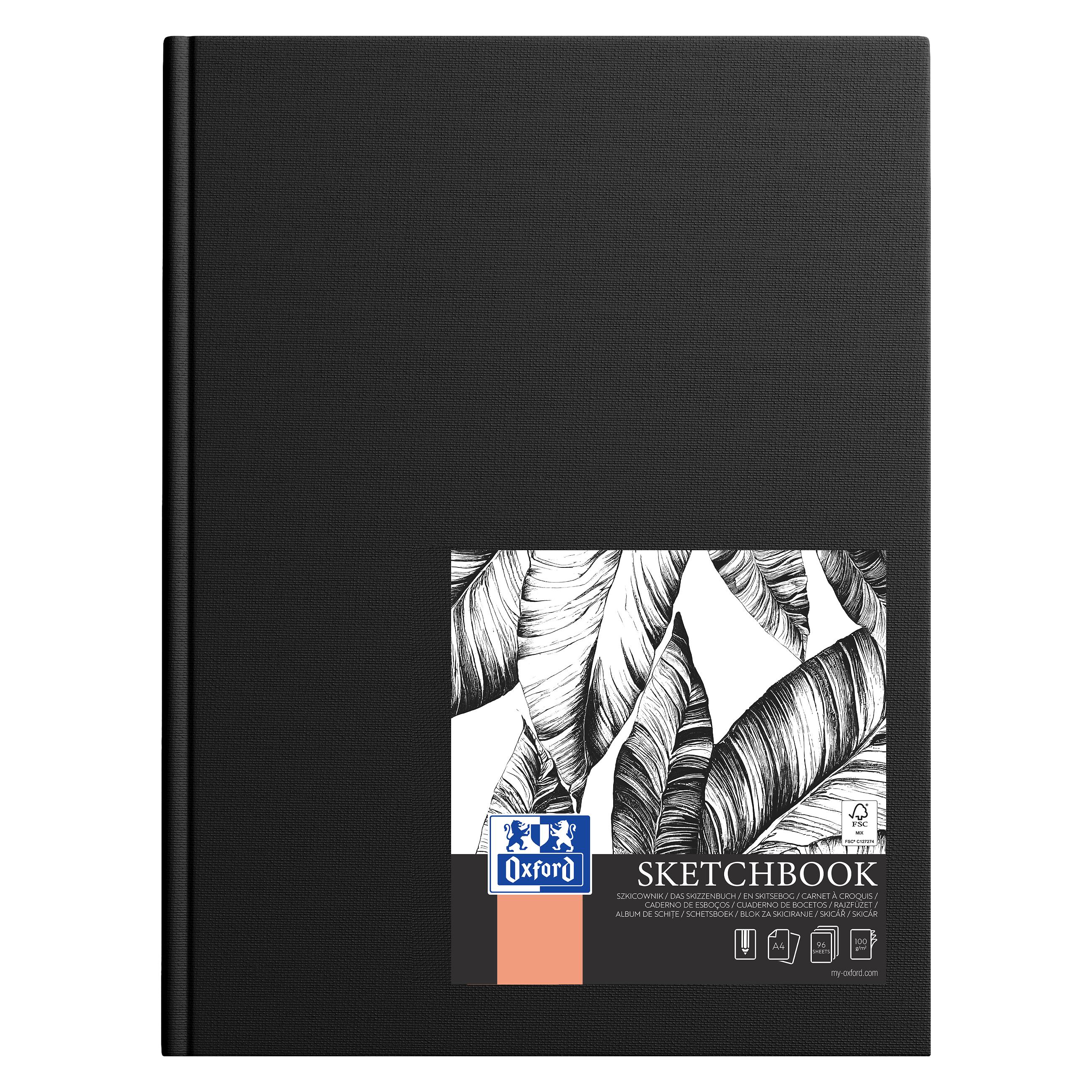 Oxford Skizzenbuch (A4, Blanko, Harter Einband) (400152623)