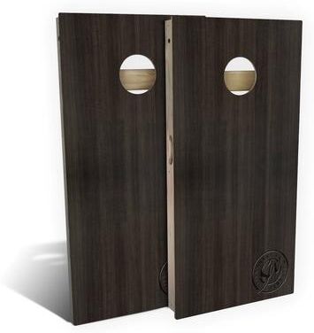 Skip's Garage Malaysian Blackwood Outdoor Cornhole Board Set