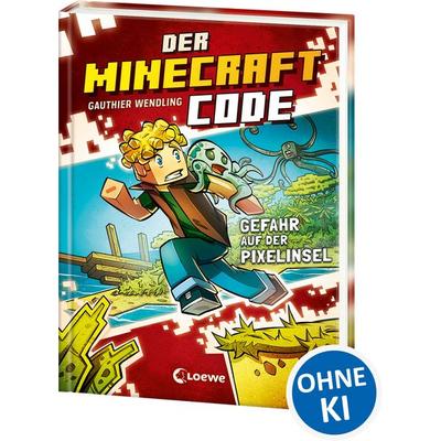 Der Minecraft Code (Band 2) - Gefahr auf der Pixelinsel, Gebundene Ausgabe von Gauthier Wendling, Loewe, 978-3-7432-1980-9