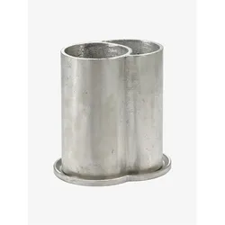 Serax Sergio Herman Surface wijnkoeler H21cm aluminium, Flaschenkühler, Silber