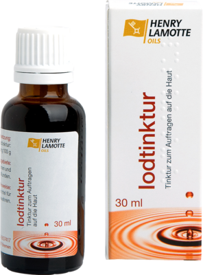 HENRY LAMOTTE OILS GMB JODTINKTUR 30 ml 08807417