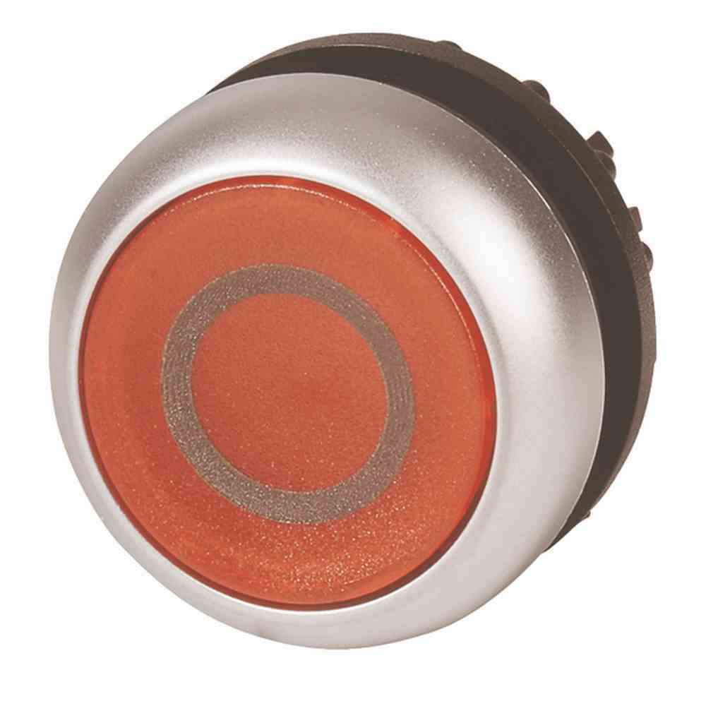 Eaton drukknoppenindicator M22-DRL-R-X0, rood, met opdruk, plat