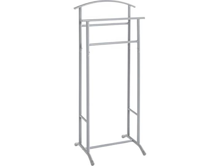 HAKU Valet de chambre pour chambre à coucher gris tube d'acier valet multifonctionnel gris - Dimensions : L 48 x H 107 x P 36 cm\, Style : Moderne