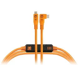 TETHER TOOLS TetherPro Optima USB-C 10G gerade nach abgewinkelt 4.6m orange (Angebot)