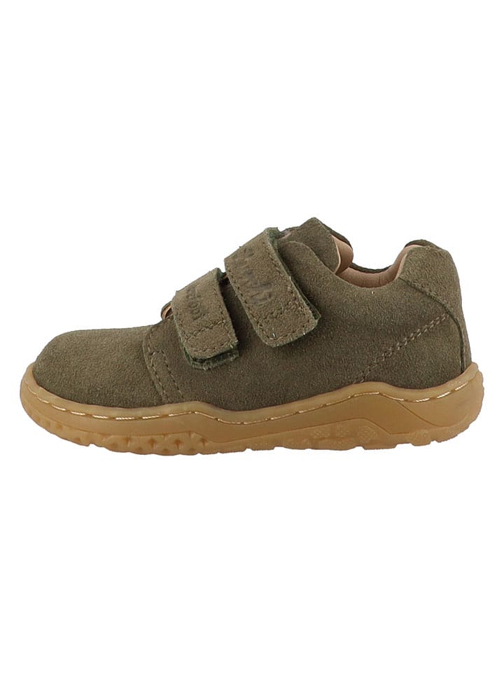 Lurchi Leder-Barfußschuhe "Sibo" in Khaki - 34