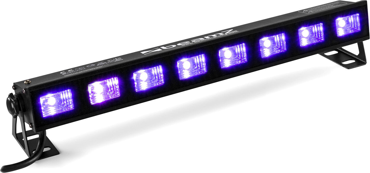 Beamz Buv93 Bar 8x3w Uv Leds