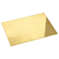 Werkstarck, Blech, Messingblech (500 mm, 1000 mm, 1 mm)