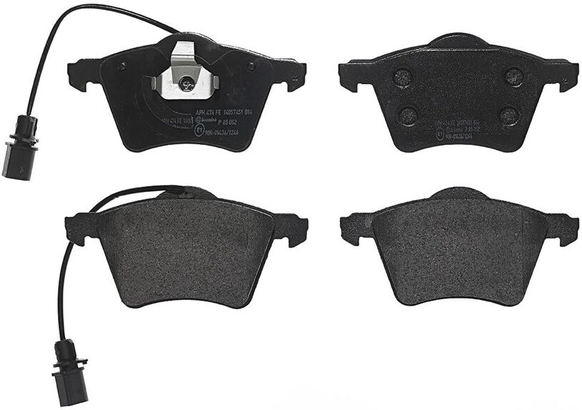 Brembo Bremsbelagsatz, Scheibenbremse Bremsbeläge, Richtungsgebunden P 85 052 Für Vw