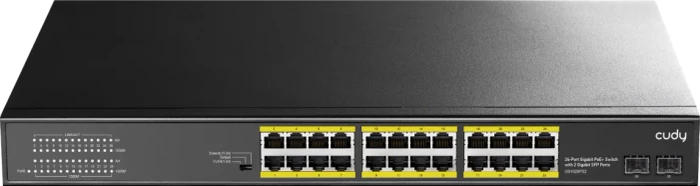 CUDY 24-Port Gigabit PoE+ Switch mit 2 SFP-Ports 300W