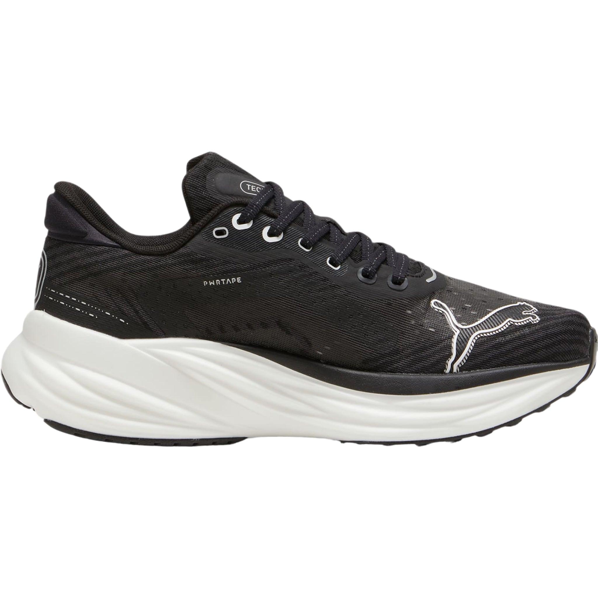 Puma Magnify Nitro 2 Tech Herren Schwarze Laufschuhe