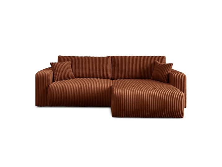 ECKSOFA MOVE mit Schlaffunktion und Bettkasten, Tilia 52