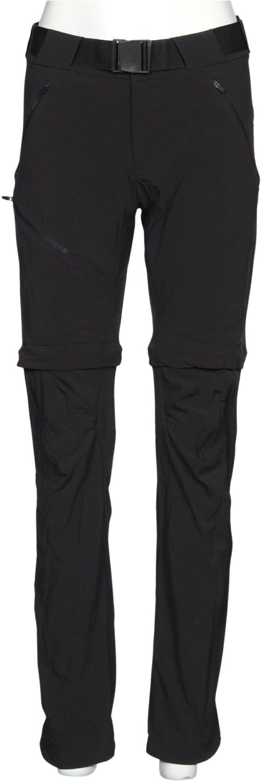 quechua Damen Stoffhose, Schwarz, Gr. W31, kein / Etikett - Second Hand