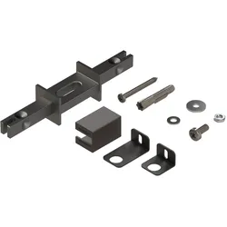 Hettich, Regal Zubehör, Wand-/ Bodenbefestigung Cadro mit Spange