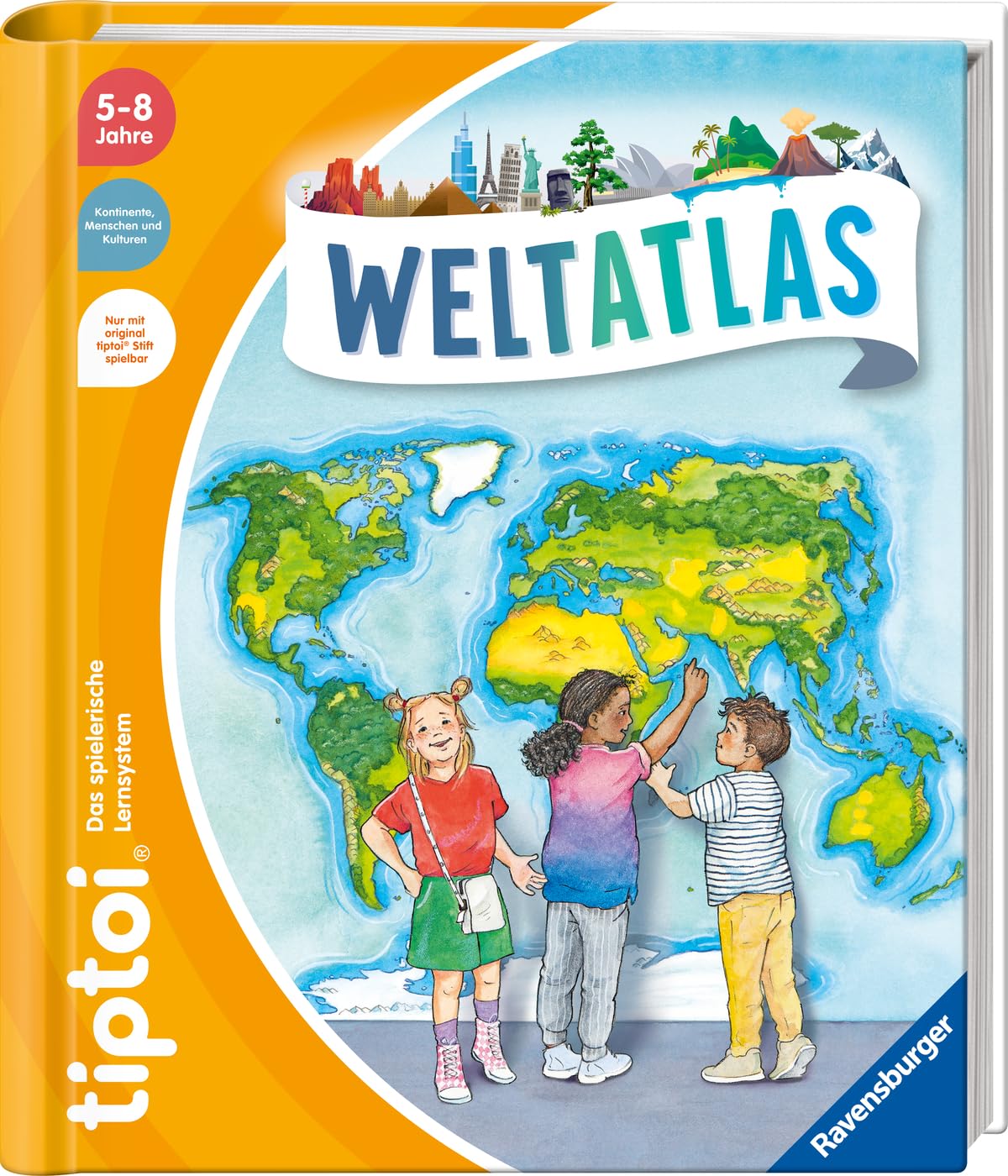 Susanne Gernhäuser - tiptoi® Weltatlas, Buch für Kinder ab 5 Jahre - Preis vom 16.10.2026 11:41:07 h