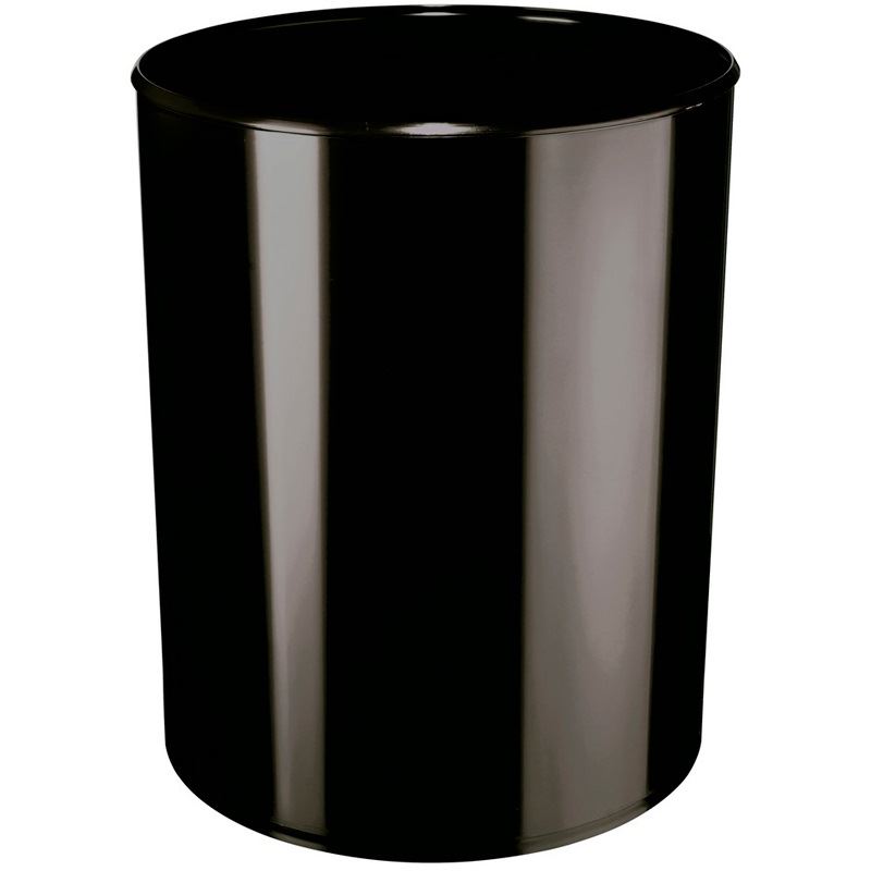 HAN Flammhemmend Papierkorb 13,0 l schwarz