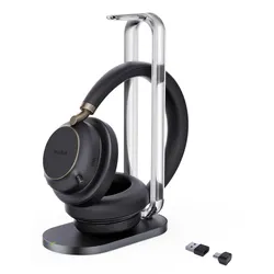 Yealink Headset BH 76 Plus mit Ladestation UC Black USB-C/A