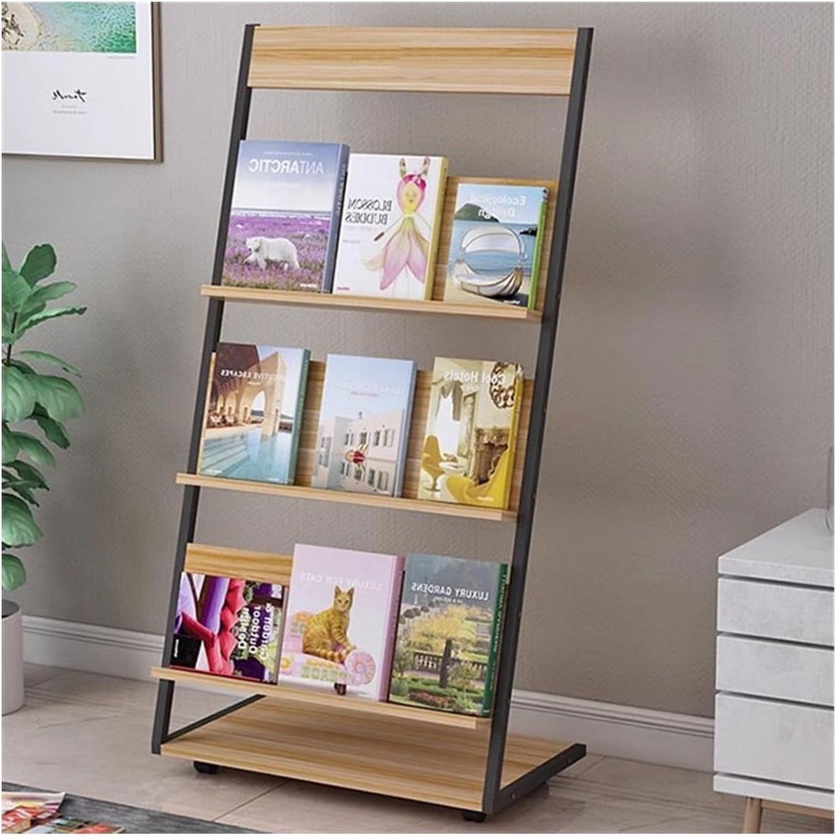 Creatief Tijdschriftenrek en Display voor Boeken