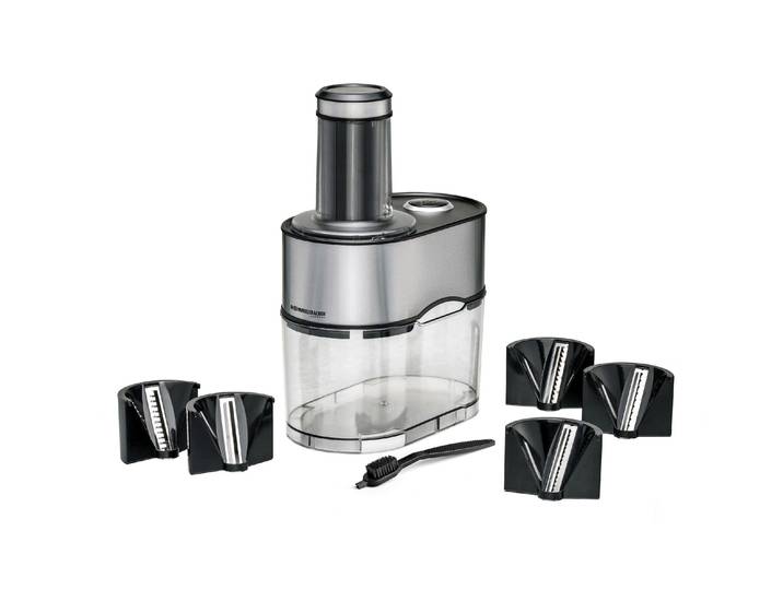 ROMMELSBACHER Spiralschneider EGS 80 Gnudel , schwarz (schwarz, transparent, silberfarben), B:21,6cm H:43,9cm T:17,6cm, Zerkleinerer, Spiralschneider
