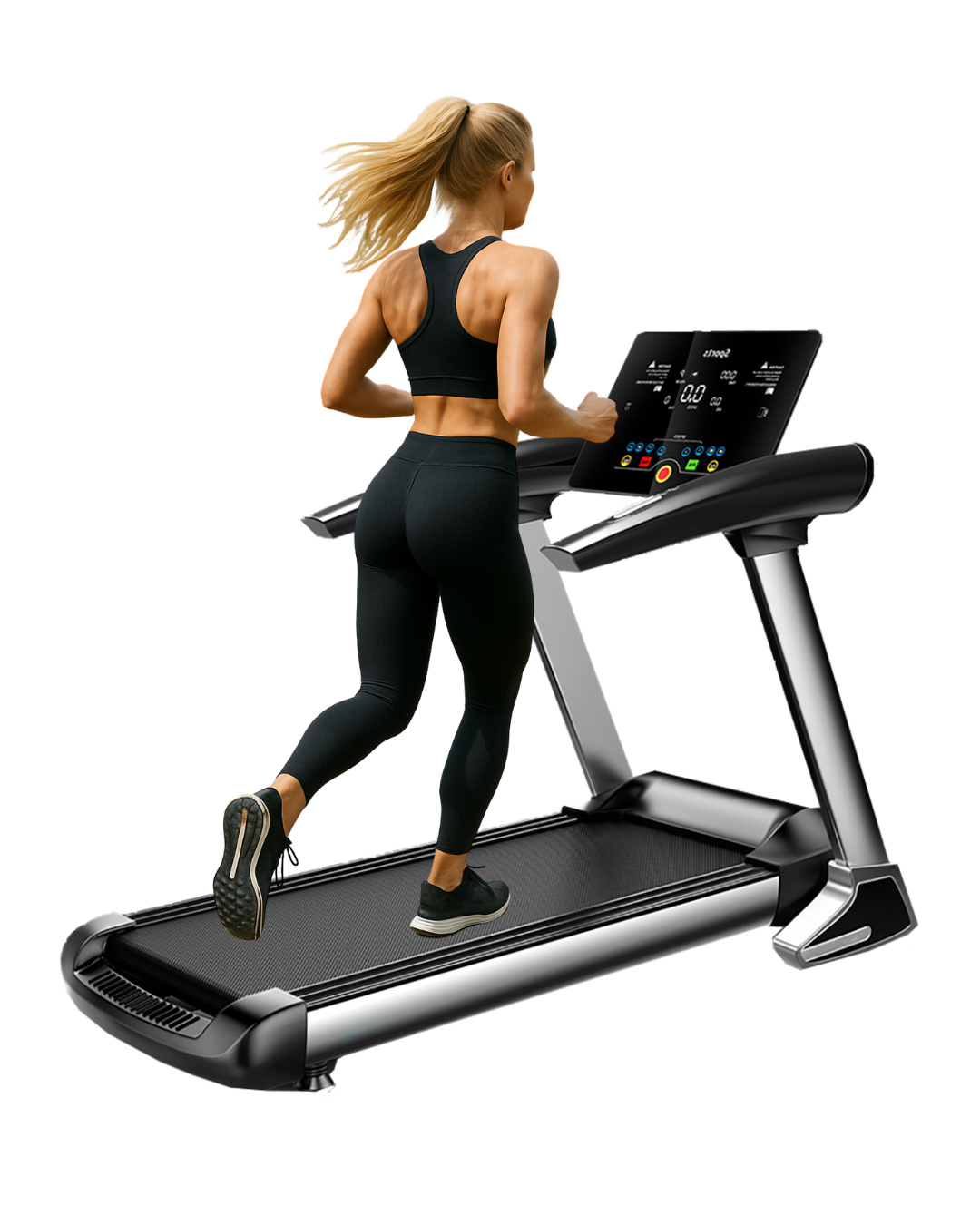 Clover Fitness A8 Intelligentes Laufband - Höchstgeschwindigkeit 13 km/ h - Bluetooth