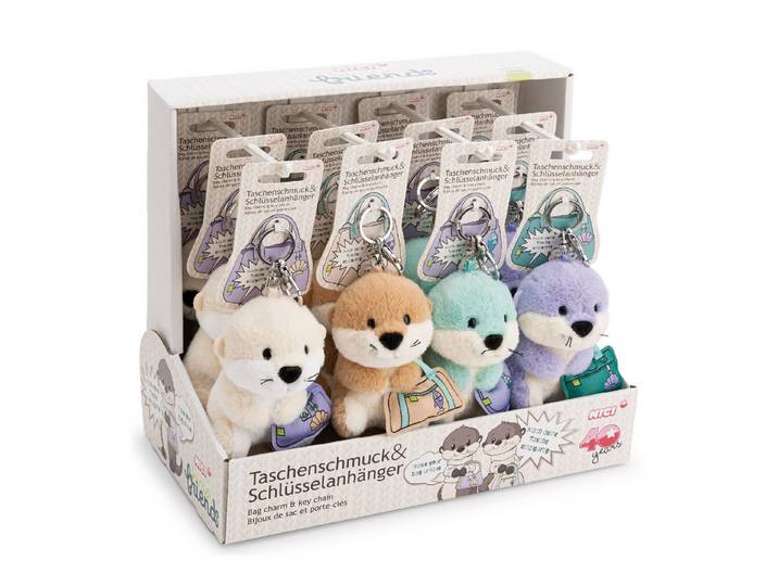 Nici Plüschfigur Nici 63210 Sortiment Schlüssel- und Taschenanhänger 12cm