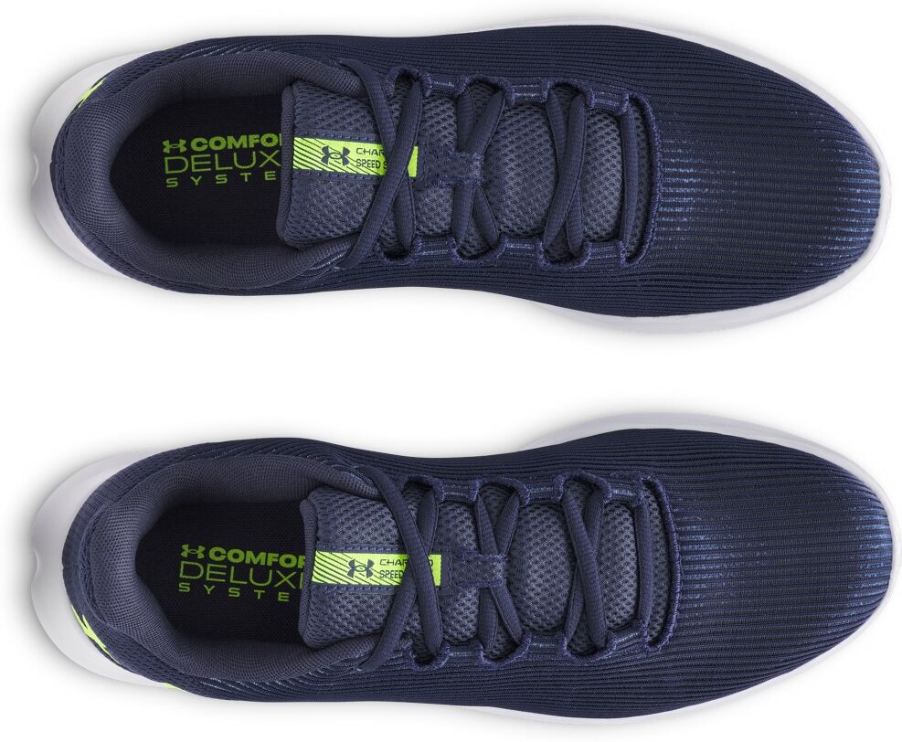 Laufschuh UNDER ARMOUR "UA Charged Speed Swift", Herren, Gr. 42, blau (washed navy), Textil, Schuhe Laufschuh washed navy 42