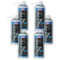 6x Schmiermittel LIQUI MOLY 20665 Pflege- & Gleitspray Montage Wartung Spray 400ml