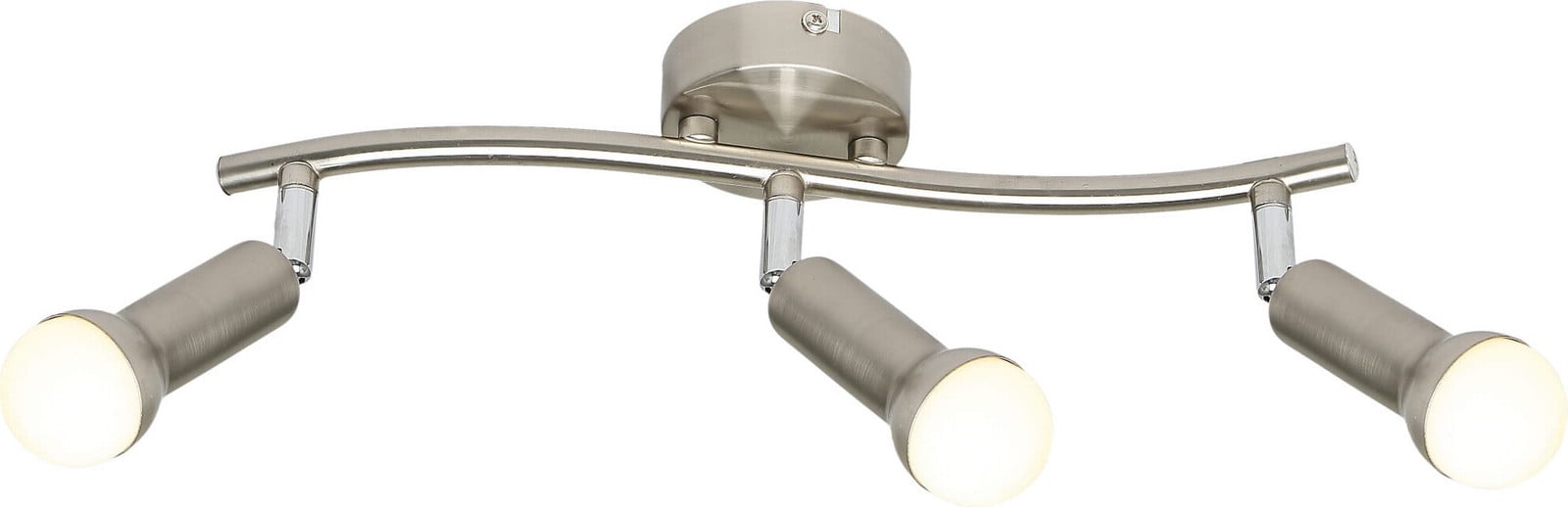 Candellux ARC plafondlamp, zilverkleur