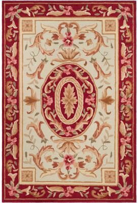 SAFAVIEH Handmade Easy Care Maribel Oriental Rug