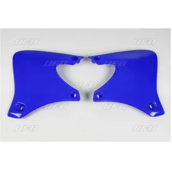 UFO, Motorrad Zubehör, UFO-Kühlerschutzgitter für Yamaha YZF 400/426 (2000–2002) und WRF 400/426 (2000–2002), blau